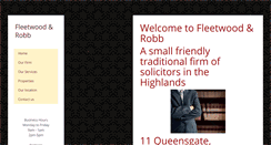 Desktop Screenshot of fleetwoodrobb.com