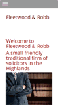 Mobile Screenshot of fleetwoodrobb.com